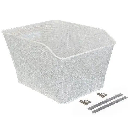 Bpw Mesh Fixed Rear Basket 41X34x25cm White (8835) 1