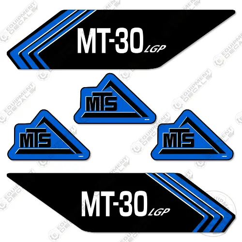 Fits Mts Mt-30 Lgp Decal Kit Pull Scraper 1