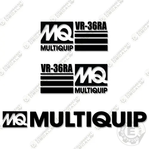Fits Multiquip Vr-36Ra Decal Kit Roller 1
