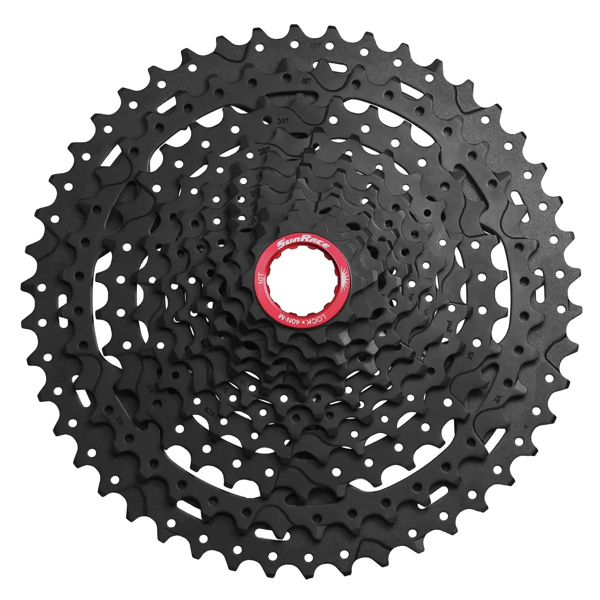 Cassette 11 Speed  10-46 Sunrace Mx9x  Black (For Sram Xd) 1