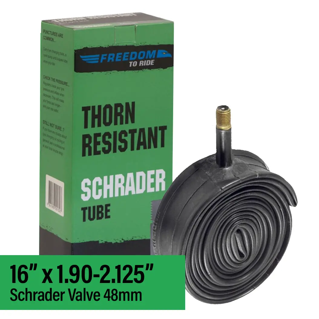Tube 16 X 1.90-2.125 Freedom Thorn Resistant Schrader Valve 1