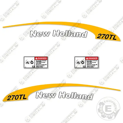 Fits New Holland 270Tl Decal Kit Tractor Attachment 1