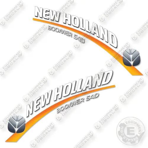 Fits New Holland 54D Decal Kit Boomer 1