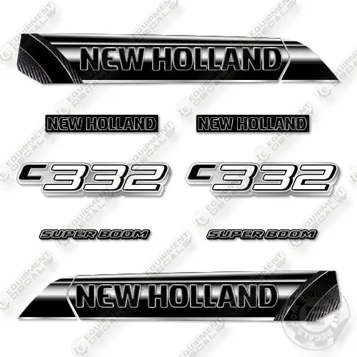 Fits New Holland C332 Decal Kit Compact Track Loader - Custom Midnight 1