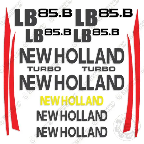 Fits New Holland Lb 85.B Decal Kit Backhoe Loader 1