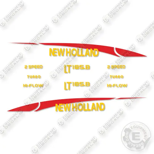New Holland Lt185.B Decal Kit Compact Track Loader- Aftermarket Kit 1