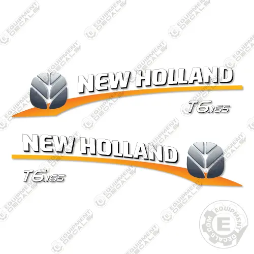 Fits New Holland T6.165 Decal Kit Tractor 1