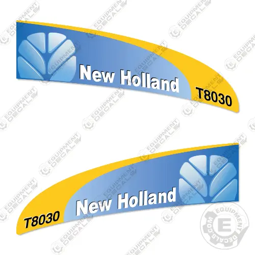 Fits New Holland T8030 Decal Kit Tractor 1