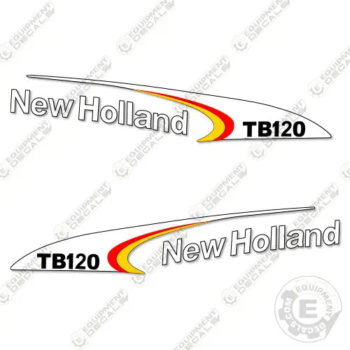 Fits New Holland Tb120 Decal Kit Tractor 1
