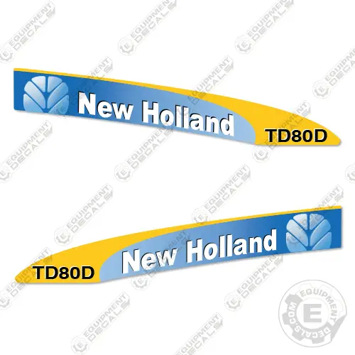 Fits New Holland Td80d Decal Kit Tractor 1