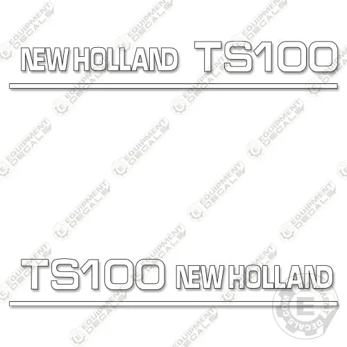 Fits New Holland Ts100 Decal Kit Tractor 1