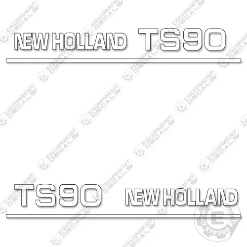Fits New Holland Ts90 Decal Kit Tractor 1
