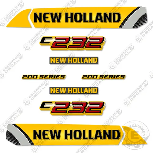 Fits New Holland C232 Decal Kit Wheel Loader 1