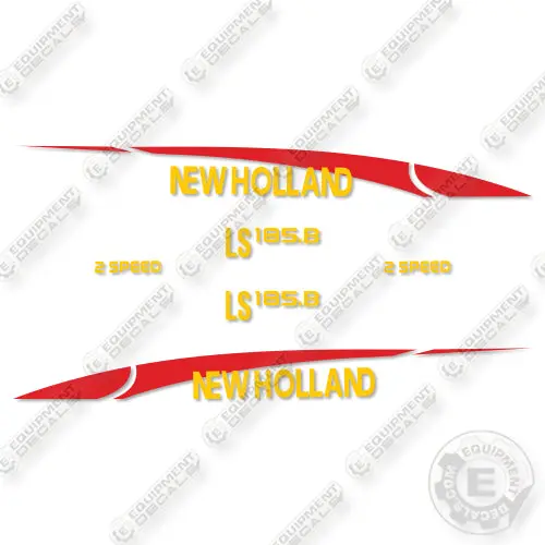 Fits New Holland Ls185.B Decal Kit Skid Steer 1