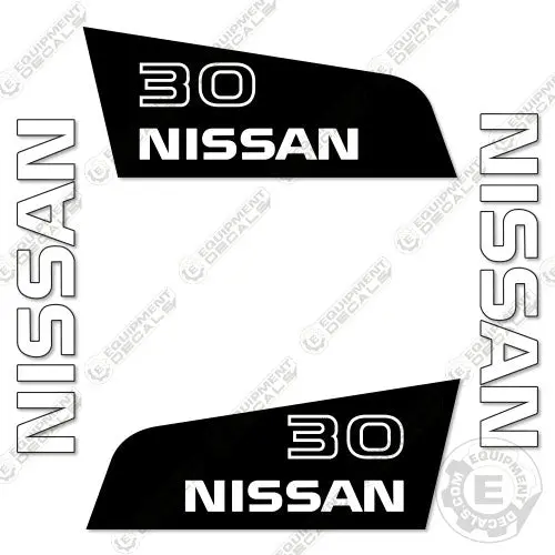 Fits Nissan 30 Decal Kit Forklift 1