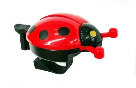 Bikes Up Kids Ladybug Flick Bell Red 1