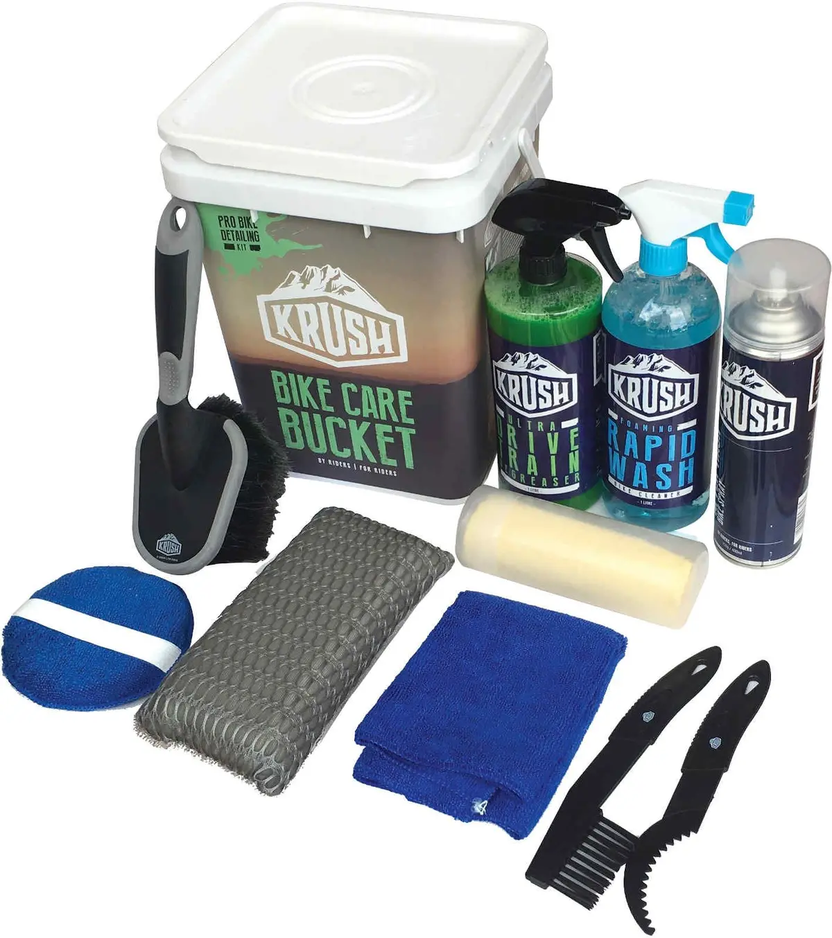 Krush Bike Care Bucket Pro Detailing Kit 1