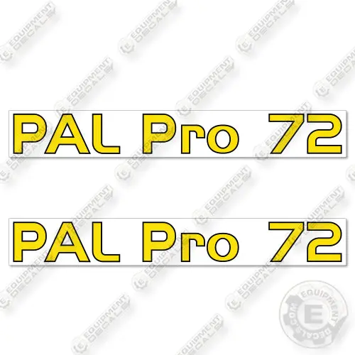 Fits Palfinger Pal Pro 72 Decal Kit Truck 1