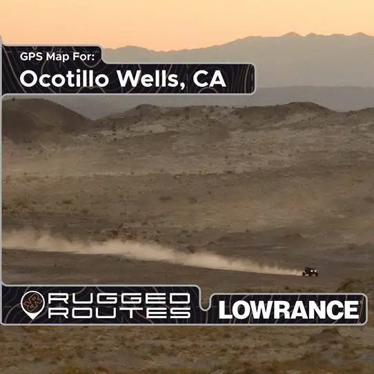 Ocotillo Lowrance Map 1