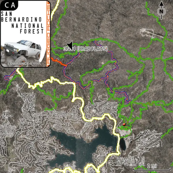 San Bernardino Lowrance Map V3 1
