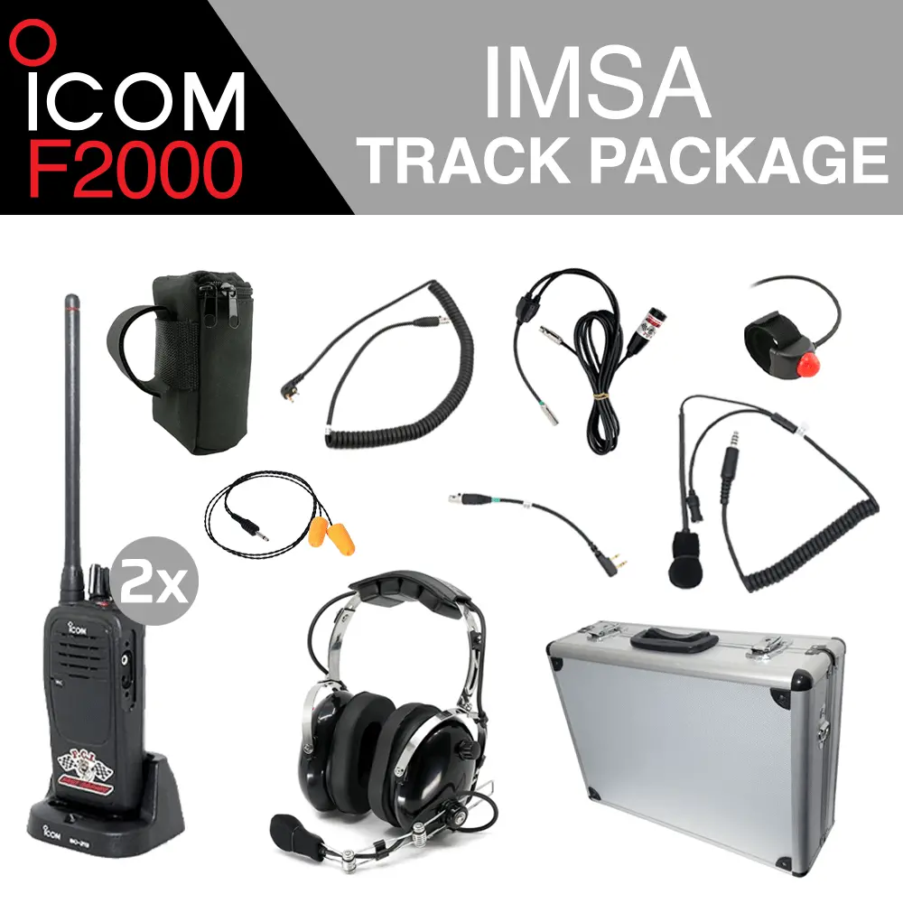 Icom F2000 Imsa Track Package 1
