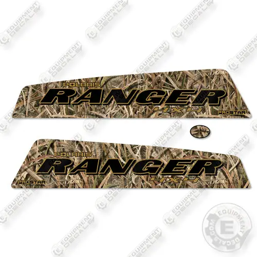 Fits Polaris Ranger 570 Efi Mossy Oak Blades Camo Sides Decal Kit Utv 1