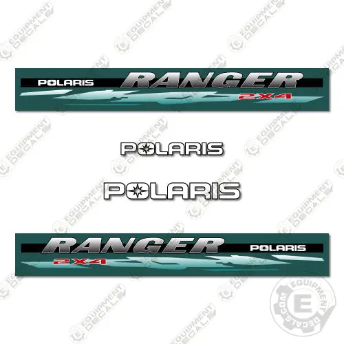 Fits Polaris Ranger 2X4 500 Decal Kit Utility Vehicle (2002) 1