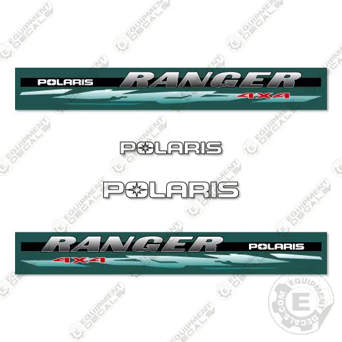 Fits Polaris Ranger 4X4 500 Decal Kit Utility Vehicle (2002) 1