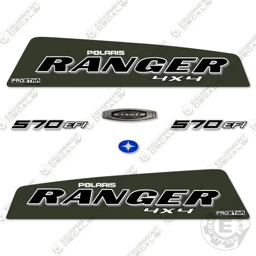 Fits Polaris Ranger 570 Efi Decal Kit Utility Vehicle 1