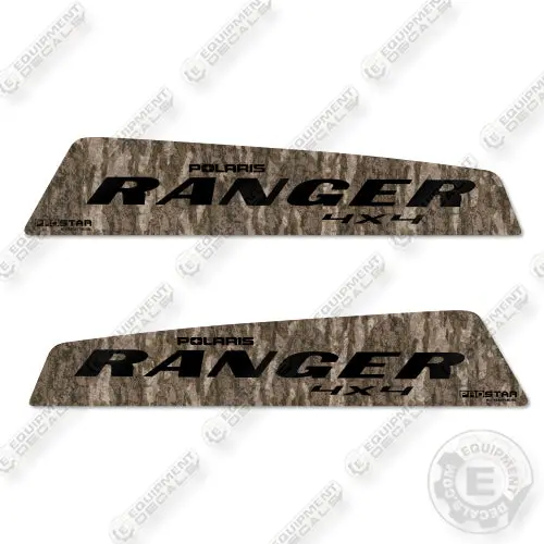 Polaris Ranger 800 4X4 Camo Bed Decal Kit Utv -  Aftermarket Kit 1
