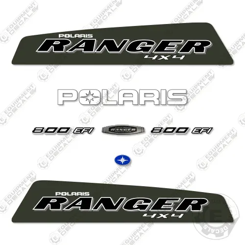 Fits Polaris Ranger 800 4X4 Decal Kit Utility Vehicle 1