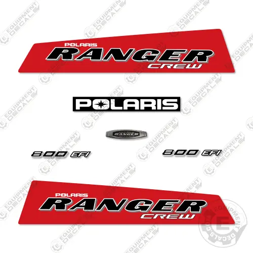 Fits Polaris Ranger 800 Crew Decal Kit Utility Vehicle - 2010 1