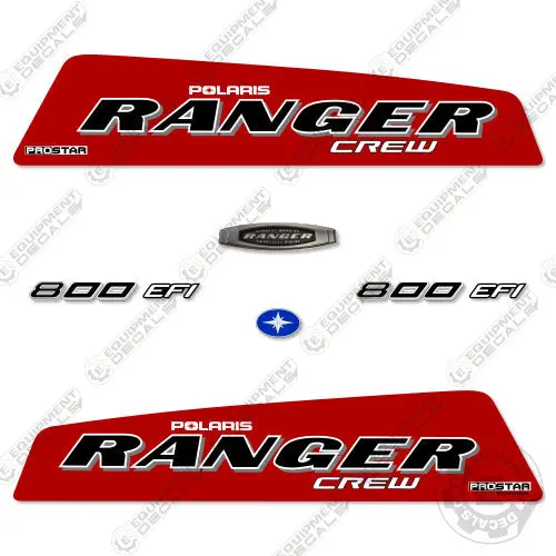 Fits Polaris Ranger 800 Efi Crew Decal Kit Utility Vehicle 1
