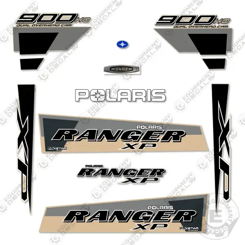 Fits Polaris Ranger 900 Xp High Output Decal Kit 1