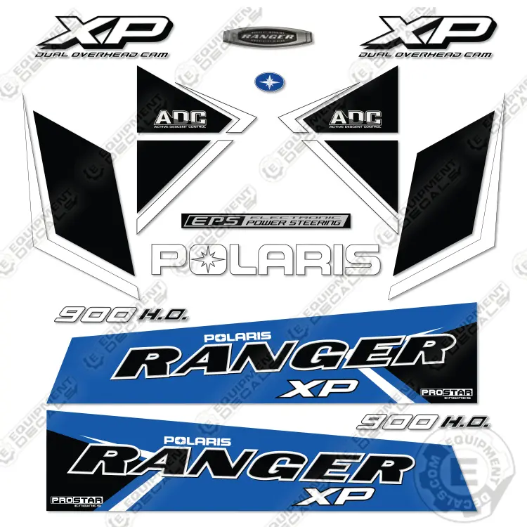 Fits Polaris Ranger 900 Ho Xp Decal Kit Utv 1