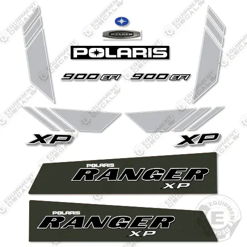 Fits Polaris Ranger 900 Xp Decal Kit Utv - 2013 - Sage Green 1