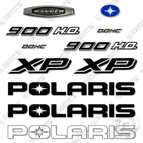 Fits Polaris Ranger 900Ho Xp Decal Kit Utv - Custom With Die-Cut Side Bed Decals 1