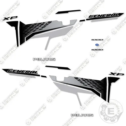 Fits Polaris Ranger Xp1000 General Decal Kit Utv 1