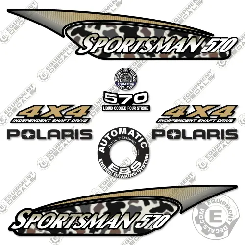 Fits Polaris Sportsman 570 Decal Kit Atv 1
