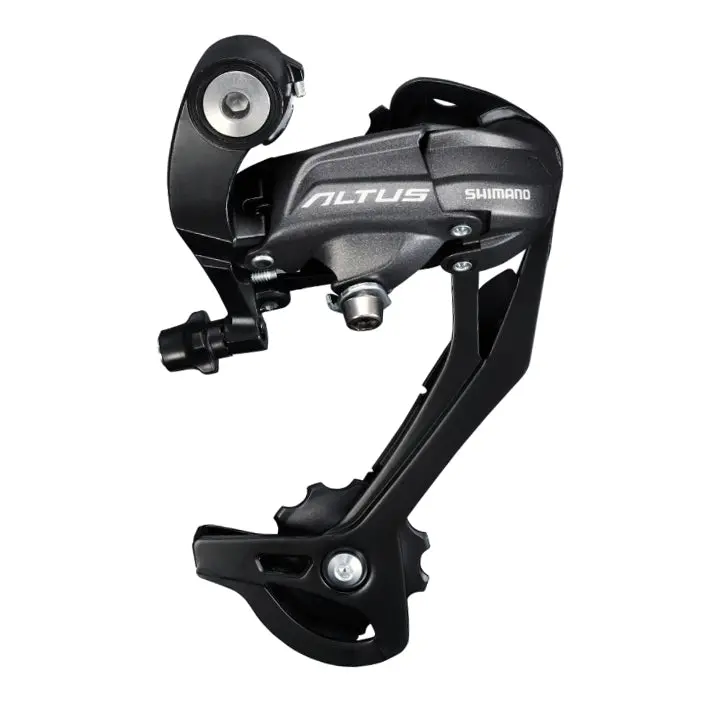 Rear Derailleur 9 Speed Shimano Altus Rd-M370 Long Cage Black 1