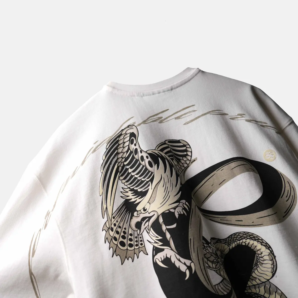 White Serpent Battle T-Shirt 5