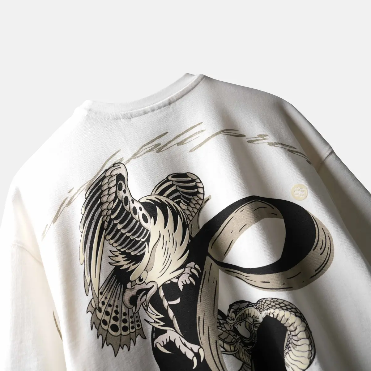 White Serpent Battle T-Shirt 4