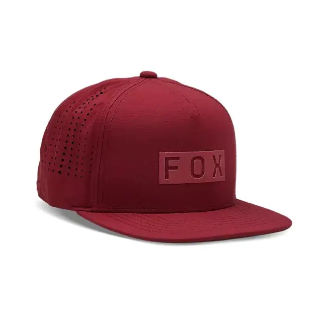 Fox Wordmark Tech Snapback Hat 1