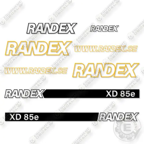 Fits Randex Xd85e Decal Kit Trailer 1