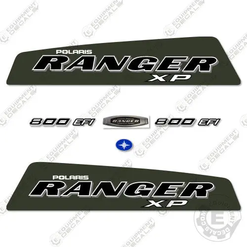 Fits Polaris Ranger 800 Efi Decal Kit Utility Vehicle 1