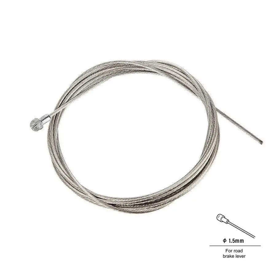 Brake Cable Inner Ravx Slick Stainless Road 1.5Mm X 1700Mm 1
