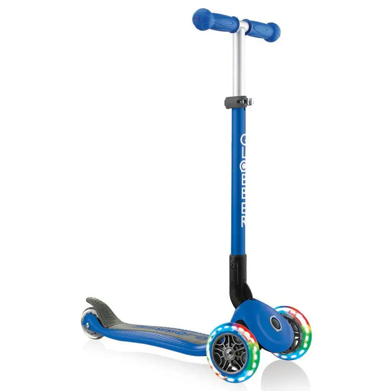 Globber Primo Foldable Lights 3-Wheel Scooter 1