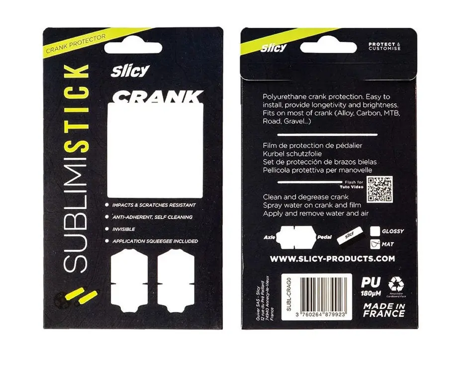 Slicy Sublimistick Clear Crank Protection 1