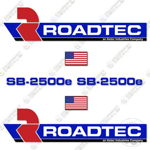 Fits Roadtec Sb-2500E Decal Kit Asphalt Paver 1