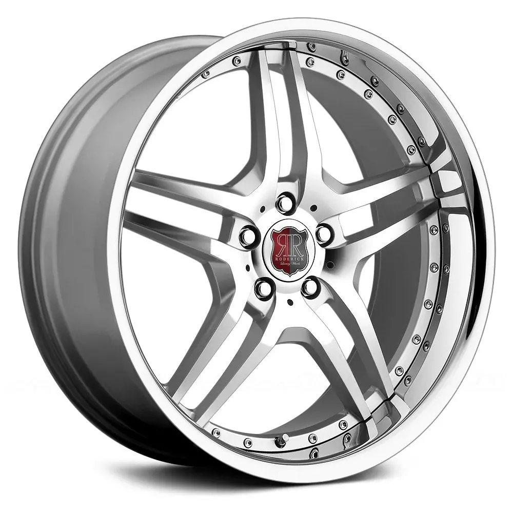 Mrr Wheels Rw2 Silver Chrome Lip 1